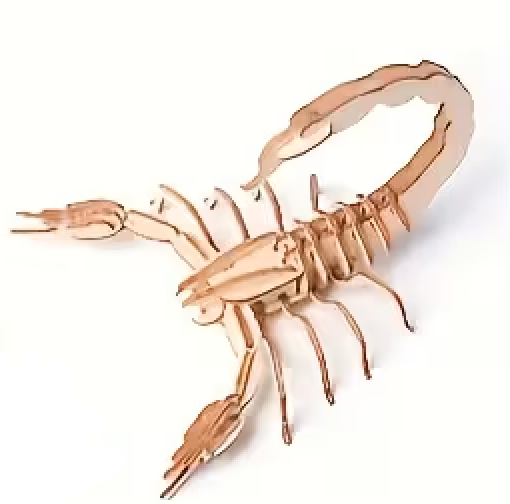 Wooden Kit - 3D Scorpion Jigsaw Puzzle XG808199/S