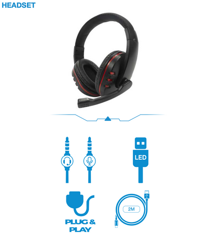LASER PC Gaming Combo KBX-PCGACOM-L