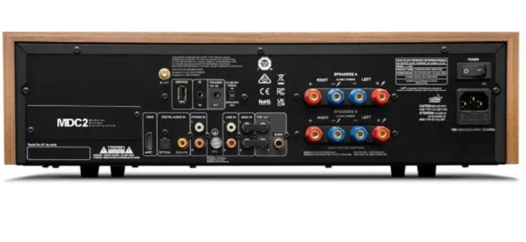 NAD Stereophonic Amplifier 2x100w Hdmi Phono C3050