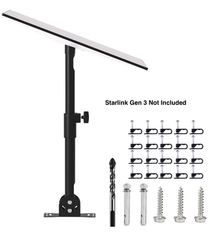 Treklo Starlink Gen 3 Adjustable Pole MOUNTS-GEN3-ANGLE-MOUNT-06