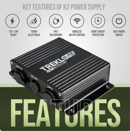 Treklo K2 30vdc Power Supply Inc Remote Control SL-K2PRO-MINI