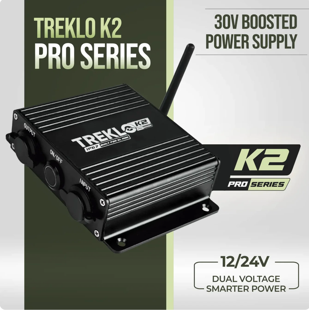 Treklo K2 30vdc Power Supply Inc Remote Control SL-K2PRO-MINI