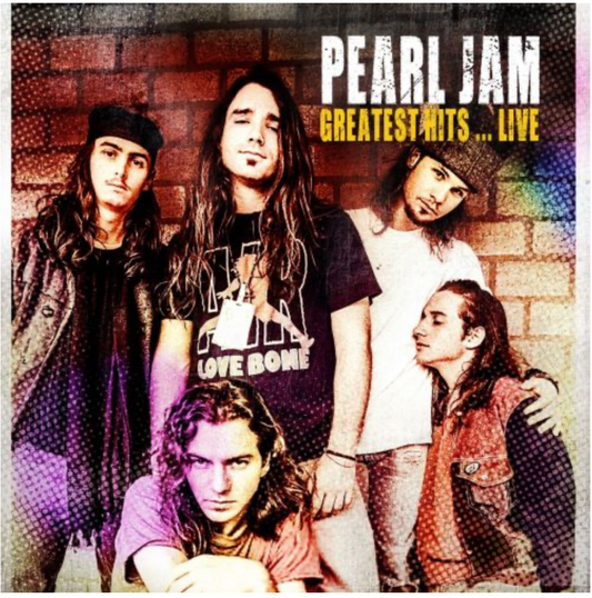 LP 12in Pearl Jam Greatest Hits Live ILV018