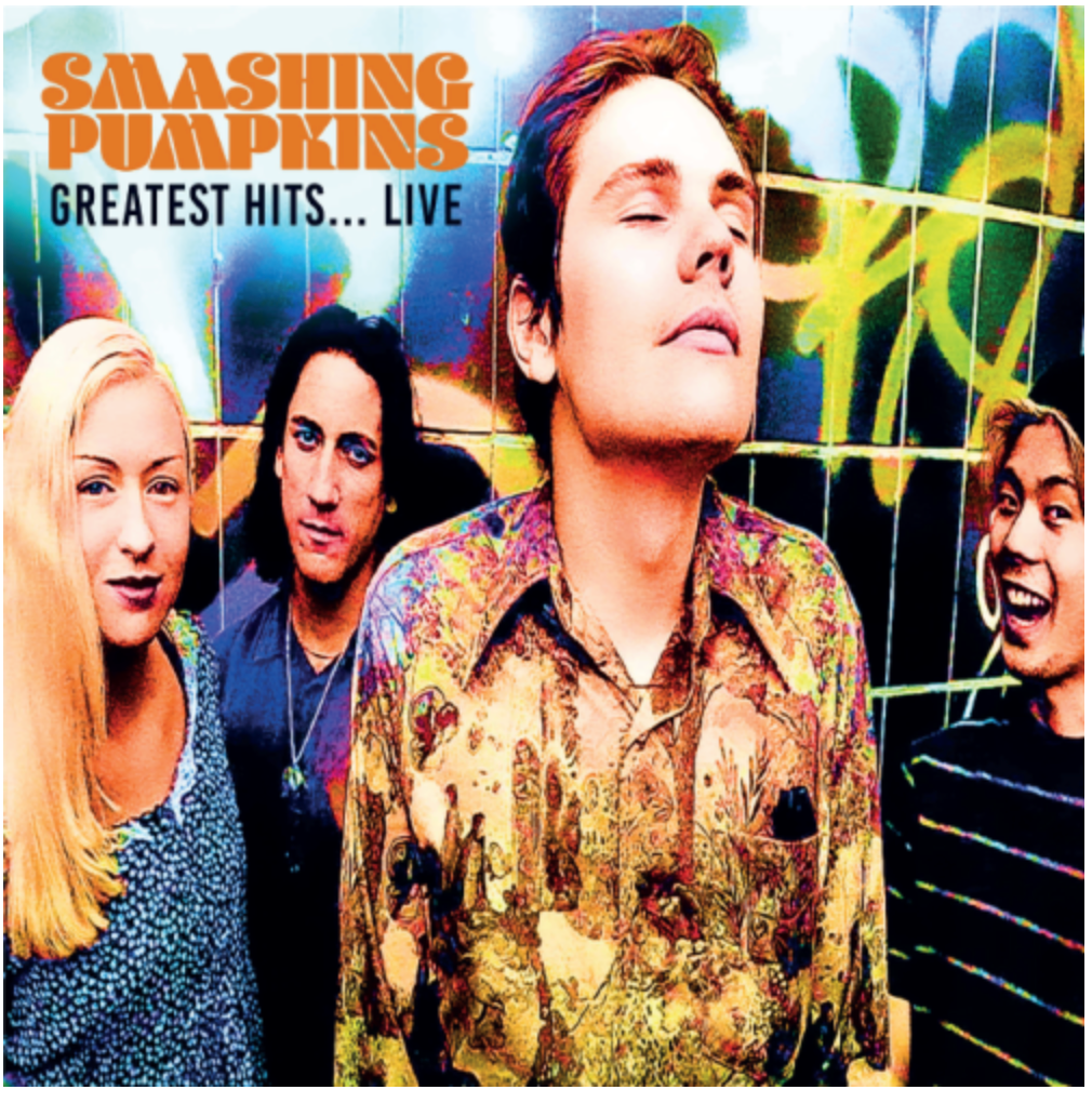 LP 12in Smashing Pumpkins Greatest Hits Live ILV031