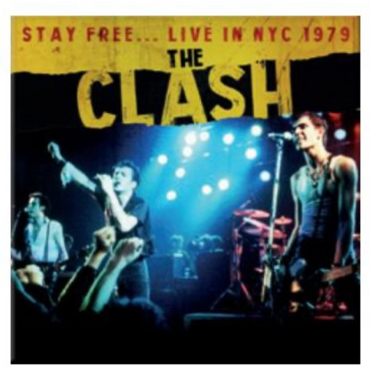 LP 12in The Clash Live Stay Free Live In NYC 1979 ILV022