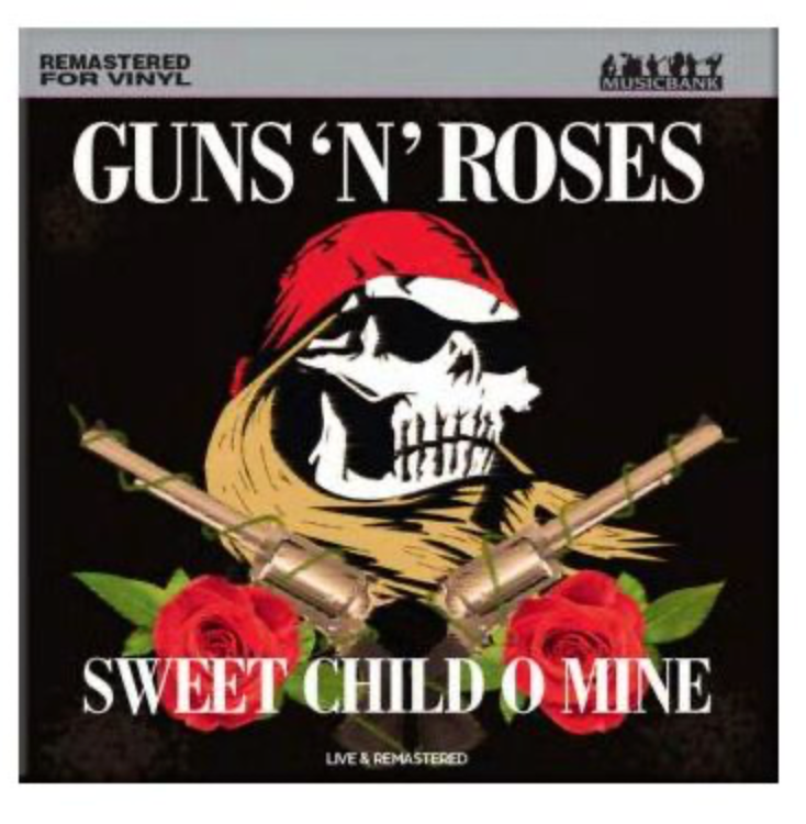 LP 12in Guns N Roses Sweet Child O Mine Live ILV019