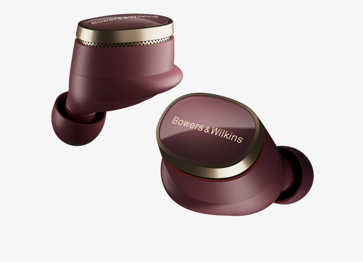 Bowers & Wilkins PI8 24 Bit In Ear Headphones Dark Burgundy FP46531