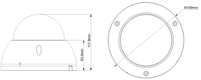 Securview 8.0mp/4k 50m Ir Motorised Hdcvi Dome VSCVI8MPVDIRM