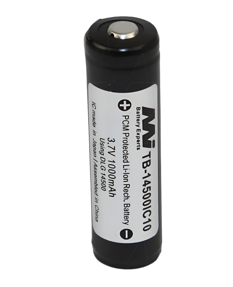 Battery Li-ion 14500 1000mah Protected TB-14500IC10-BP1