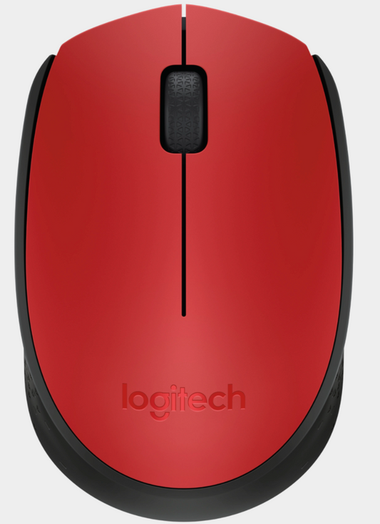 Logitech M171 Wireless Mouse 2.4ghz Red 3218023