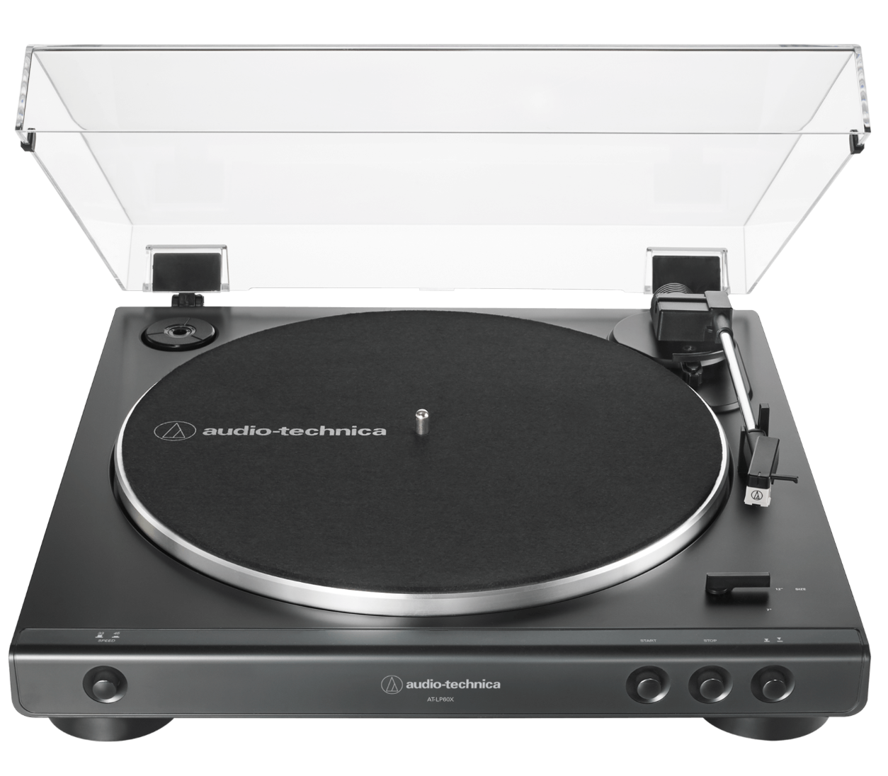 Audio Technica Turntable 33/45rpm Belt Drive Black LP60XBK