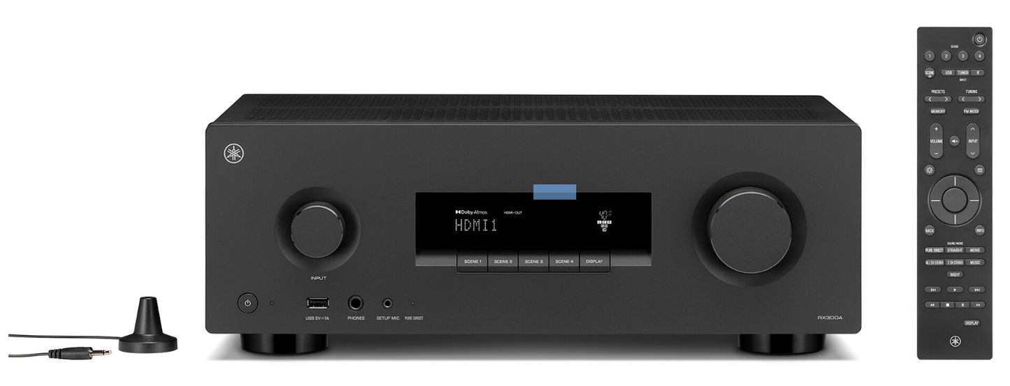 Yamaha Cinema Receiver 5.2ch 5x70w Atmos BT FM VJJ3420 RX300A