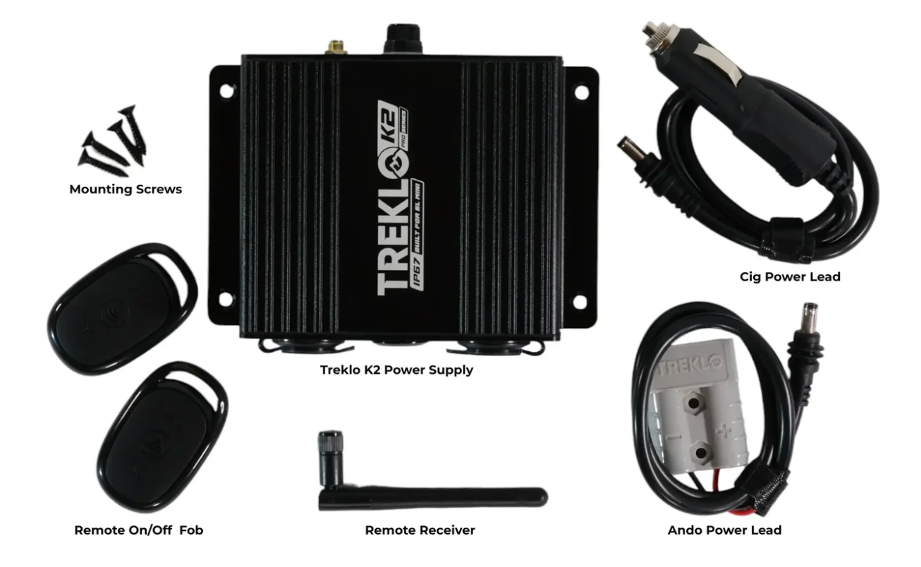 Treklo K2 30vdc Power Supply Inc Remote Control SL-K2PRO-MINI