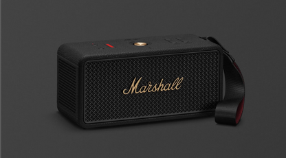 Marshall Middleton Ii Bluetooth Speaker 30+ Hours Play Black & Brass 255488