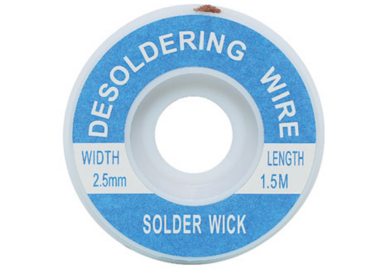 Solder Wick Desoldering Braid 2.5mm 1.5m  T1206A