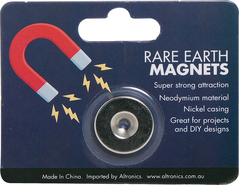 Rare Earth Magnets with Mounting Holes T1464