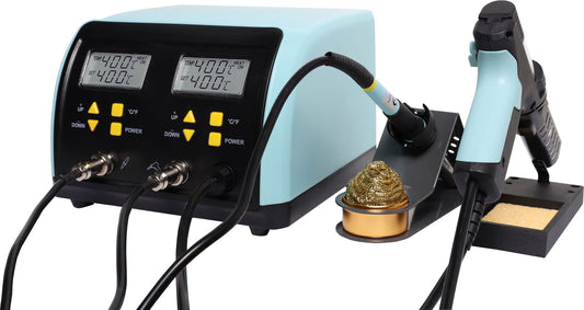 Soldering Iron & Desoldering Station Combination 60W Soldering & 90W Vacuum T2052
