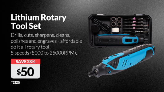 Rotary Tool USB Lithium 25,000Rpm T2125