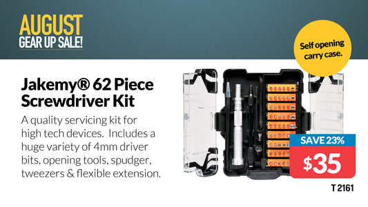 Screwdriver Set 62 Piece Micro T2161