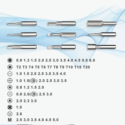 Screwdriver Set 62 Piece Micro T2161
