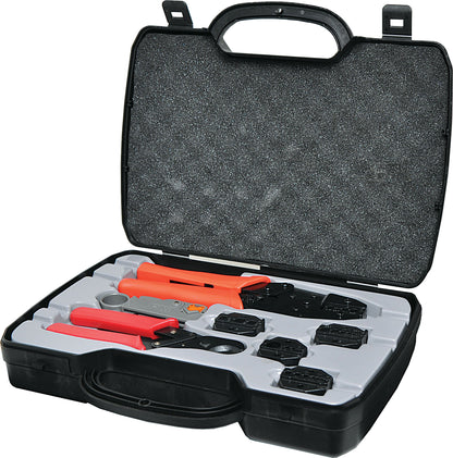 Crimptool Ratchet Coaxial Universal Kit T2174