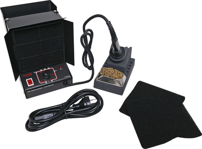 Soldering Iron 60W + Fume Extractor 240V - Metal T2444A