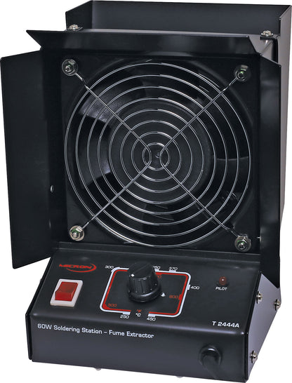 Soldering Iron 60W + Fume Extractor 240V - Metal T2444A