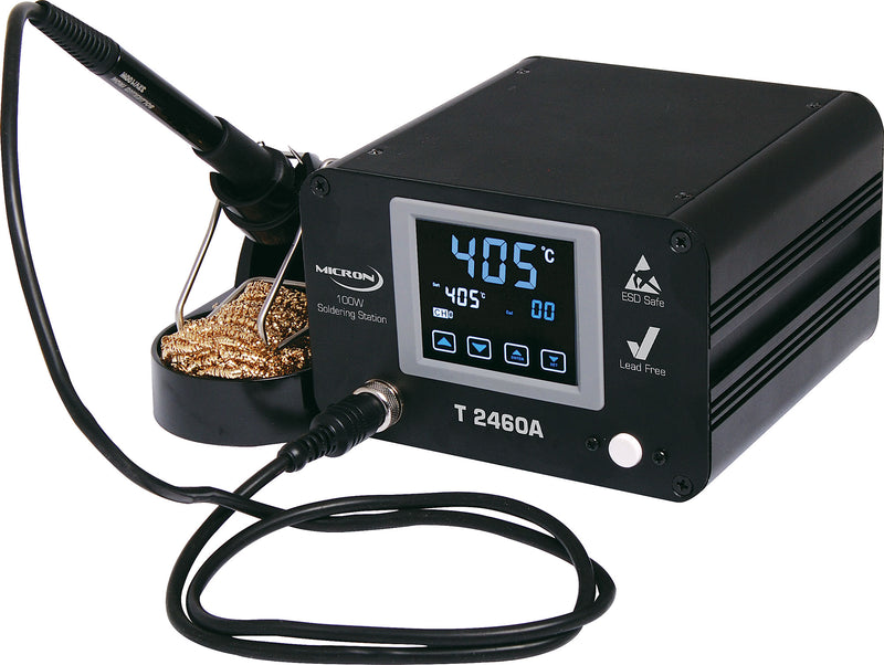 Lead Free Touchscreen Soldering Station 100W T2460A