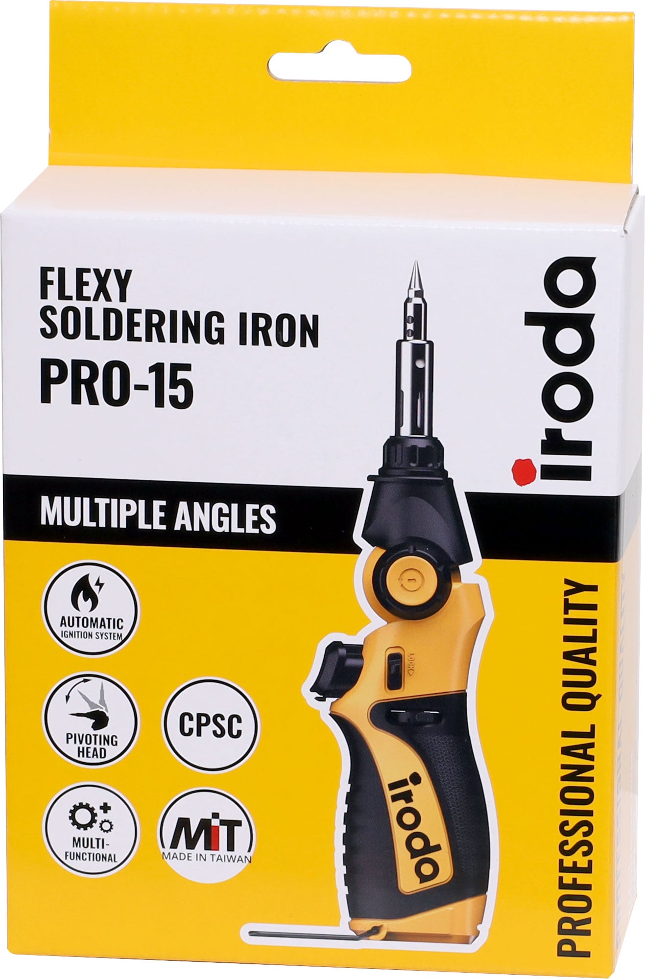 Iroda Pro-15 Professional 130w Gas Soldering Gun T2582