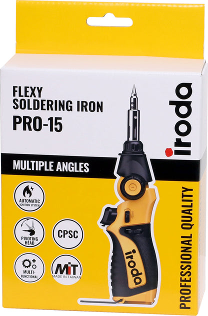 Iroda Pro-15 Professional 130w Gas Soldering Gun T2582