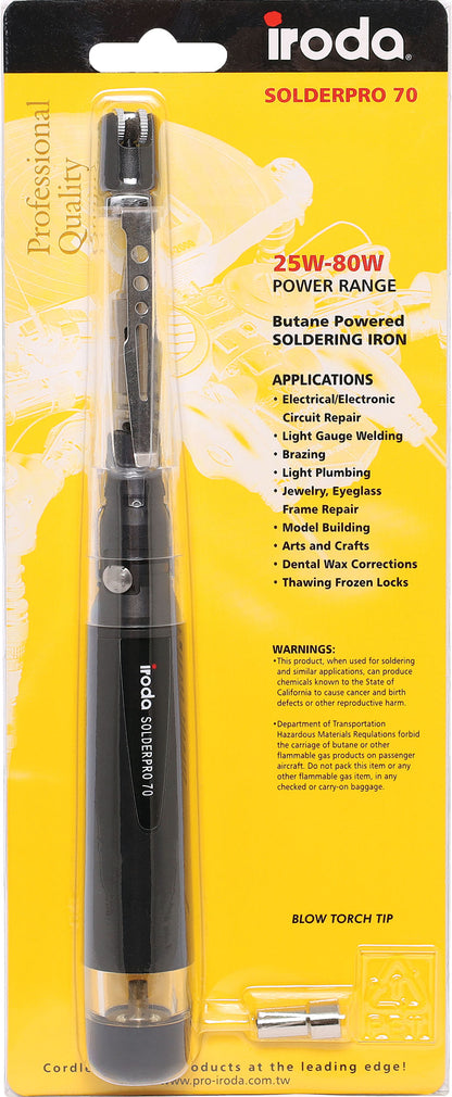 Soldering Iron Solderpro 70 80W Gas T2590