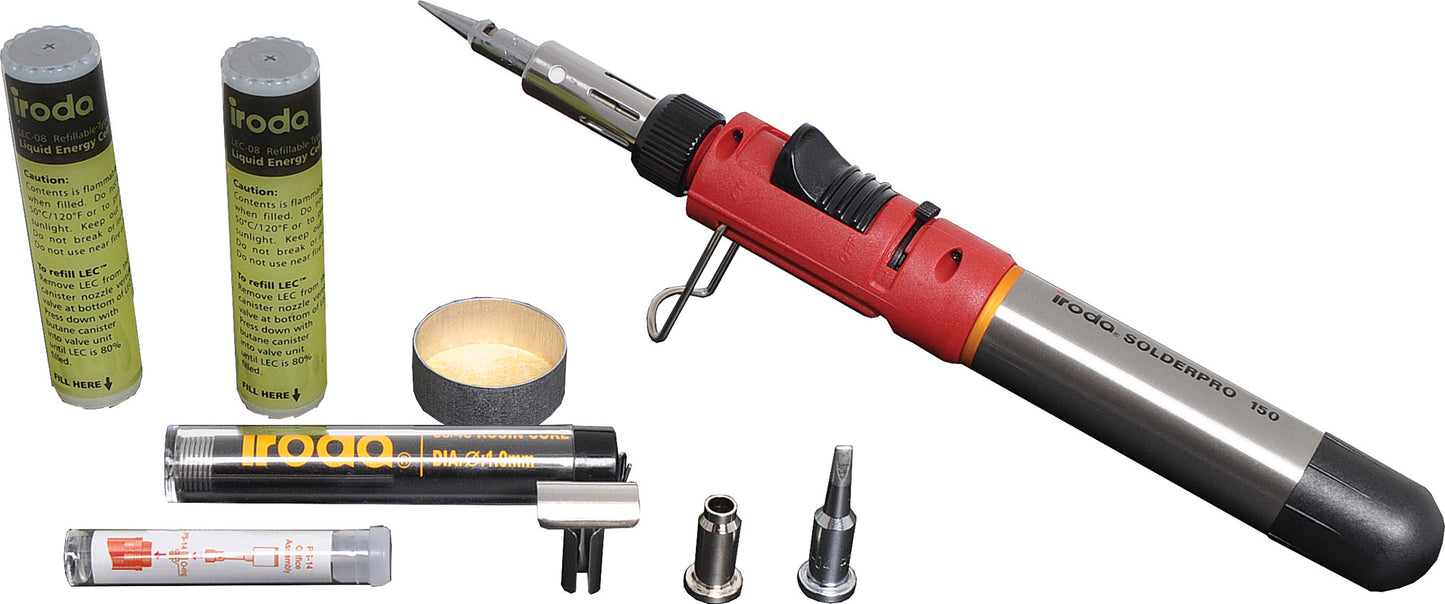 Soldering Iron Solderpro 150 125W Gas  Kit - Cartridge Powered T2631