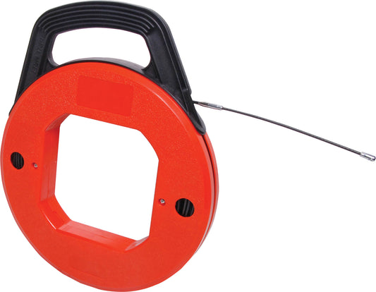 Cable Snake Conduit Pull Through Fishing Tape Fibreglass 30m T4603