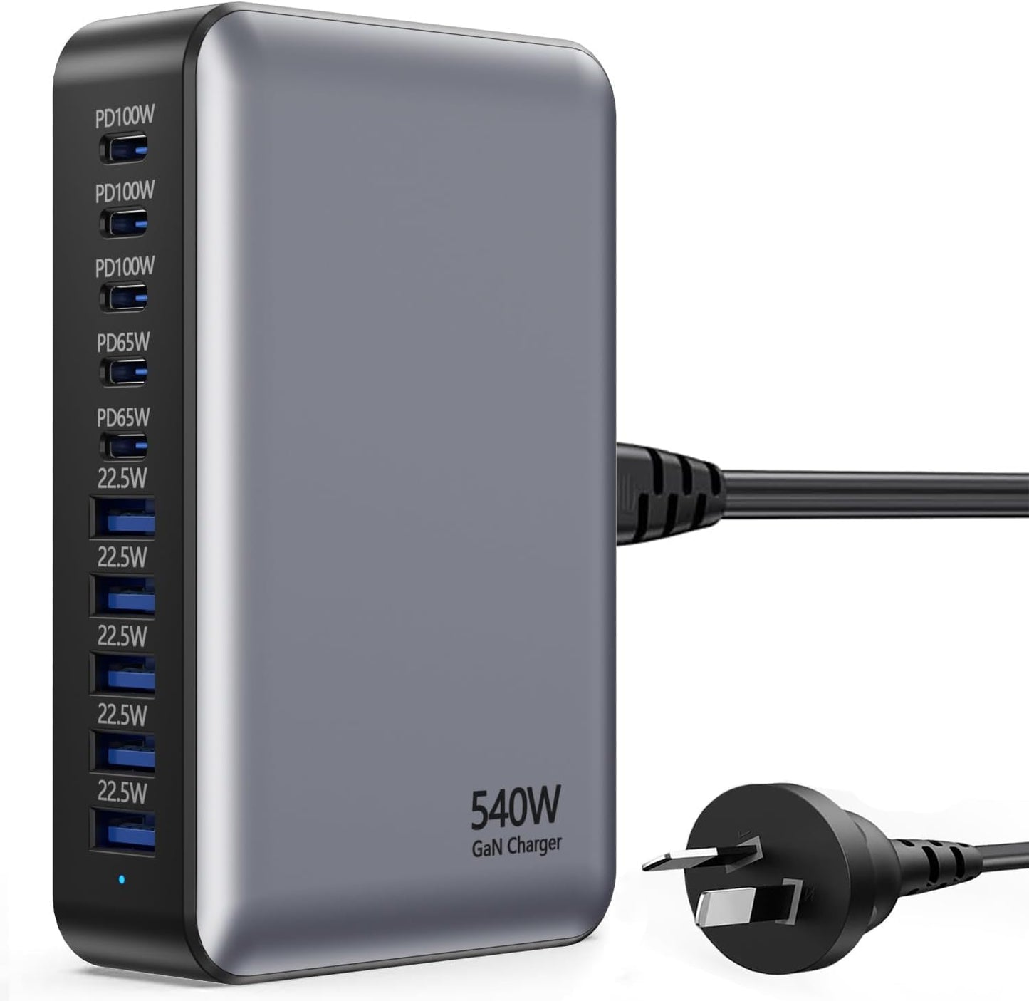 Charging Station 540w 10-port USB 5C/5A TCS710ACC