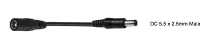 Electric Scooter Charger Adapter Cable DC 5.5x2.5mm Male - A261326005.5