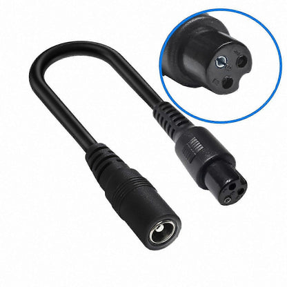 Electric Scooter Charger Adapter Cable 2.1mm to M12 3Pin Female - A26132600M12