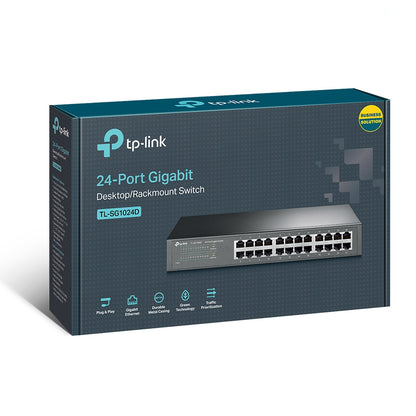 TP-Link TL-SG1024D 24-Port Gigabit Desktop/Rackmount Switch NWTL-SG1024D