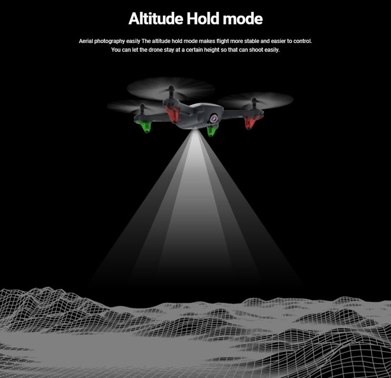 UDIRC Drone FPV Altitude Hold 1080p One Key Take Off/land UDI-U89S