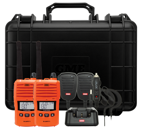 GME UHF 5W Handheld Tradie Pack Orange TX6165OTP