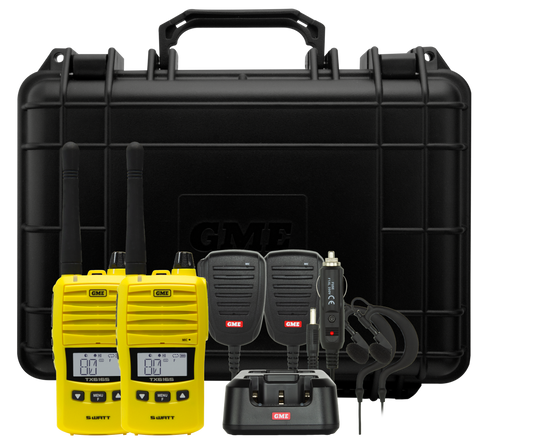 GME UHF 5W Handheld Tradie Pack TX6165YTP