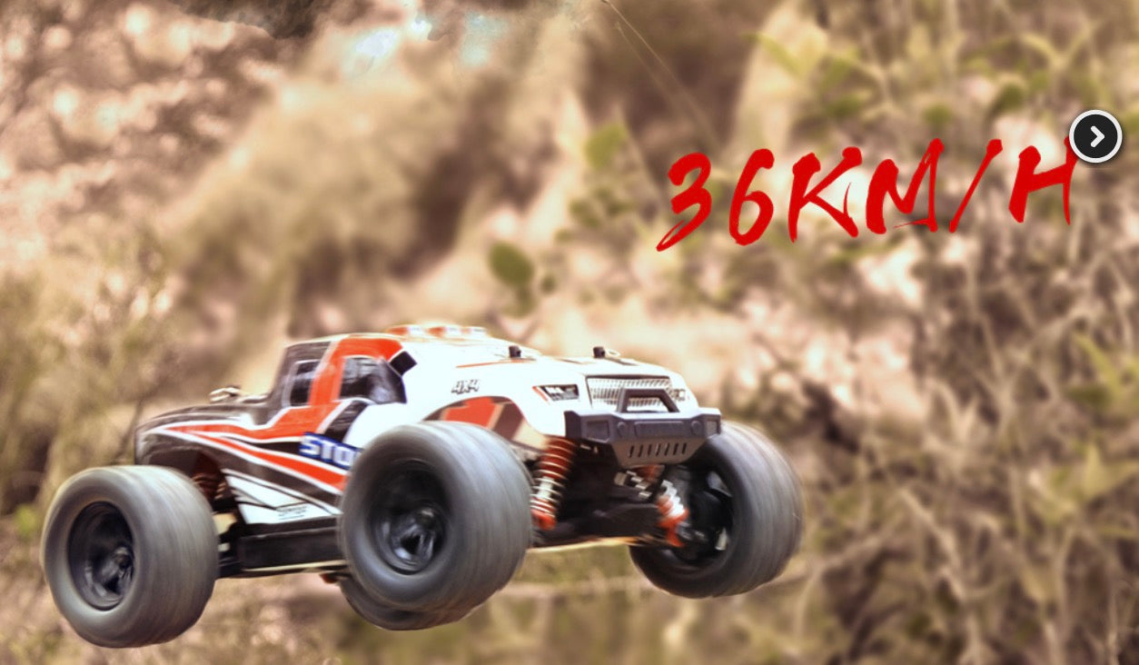 Tornado RC Storm Blue 4WD Monster Truck 1:18 TRC-18302