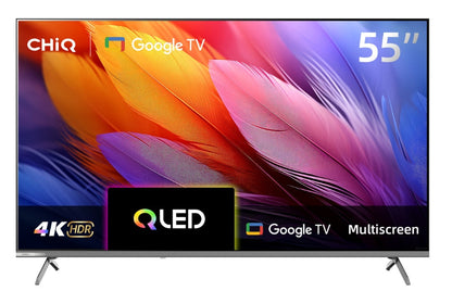 CHIQ 55" QLED Google Smart Tv U55QM10