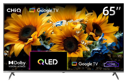 CHIQ 65" 4K QLED Smart Tv Google U65QM10
