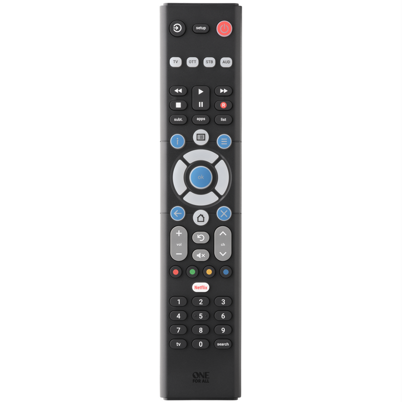 One For All Universal 4 Device Remote Control URC1241