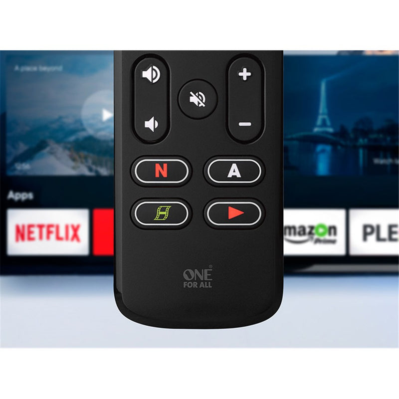 One For All Universal Media Streamer Remote 3 Devices URC7935