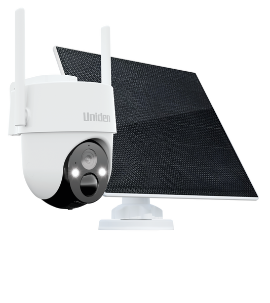 Uniden Wifi Cam 4G 2K Super Hd Spotlight Pan Tilt SOLOX2K4GPTKIT