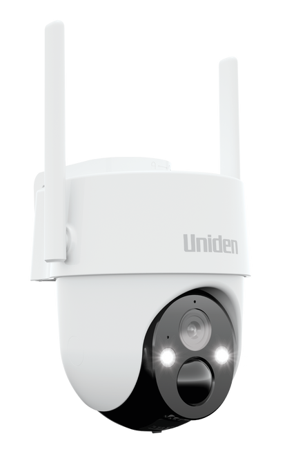 Uniden Wifi Cam 4G 2K Super Hd Spotlight Pan Tilt SOLOX2K4GPTKIT