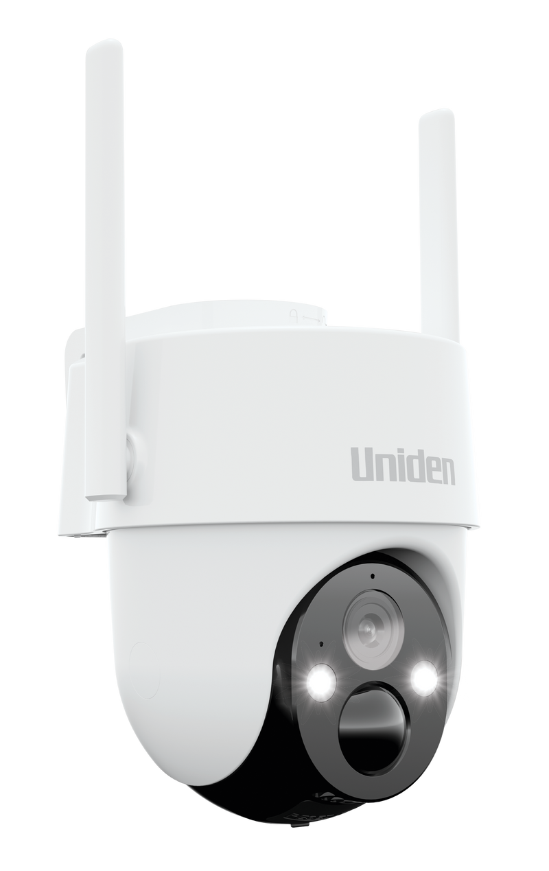 Uniden Wifi Cam 4G 2K Super Hd Spotlight Pan Tilt SOLOX2K4GPTKIT