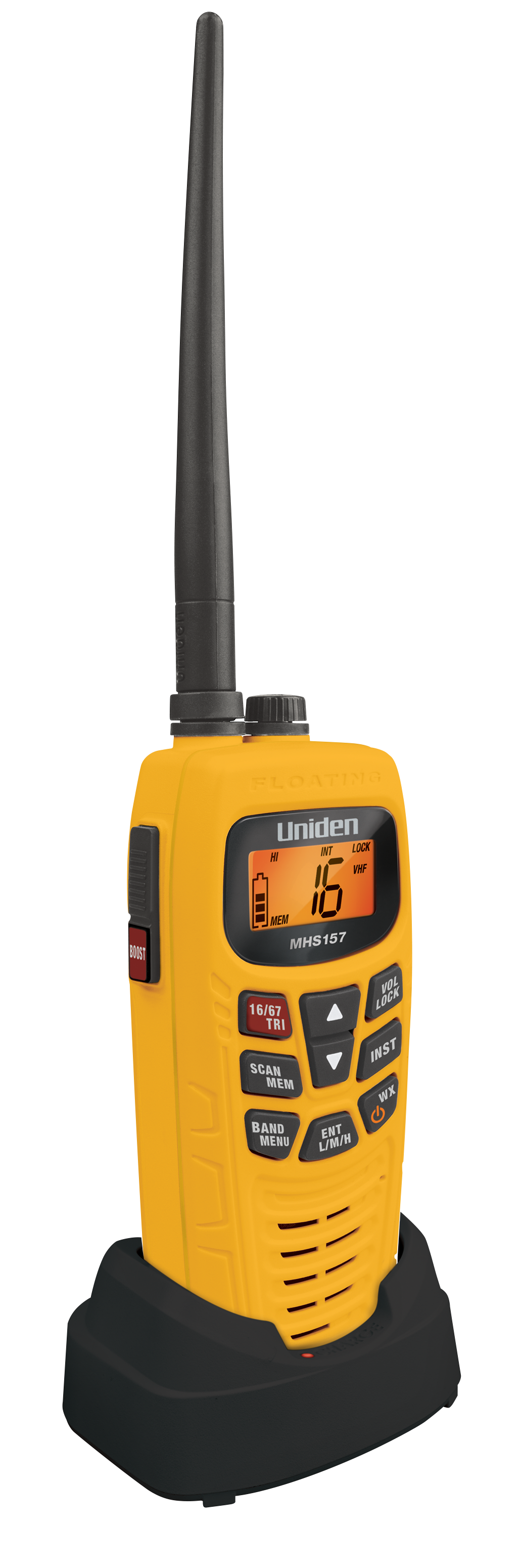 Uniden VHF 5W UHF 2.5W Handheld Radio MHS157