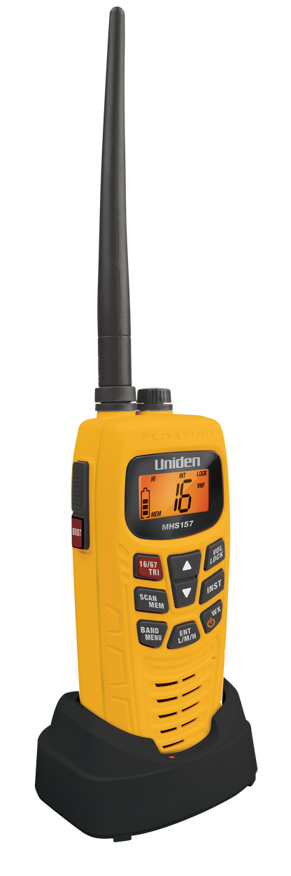 Uniden VHF 5W UHF 2.5W Handheld Radio MHS157
